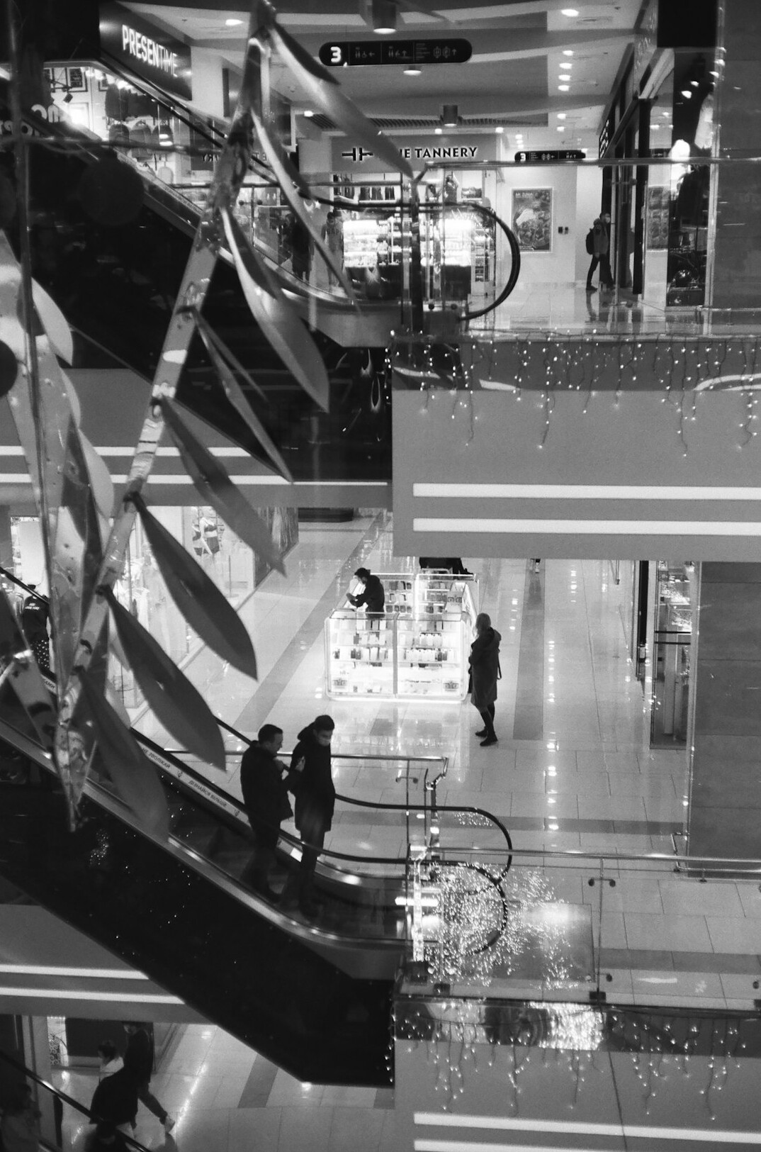 shoplifter caught by detective in mall