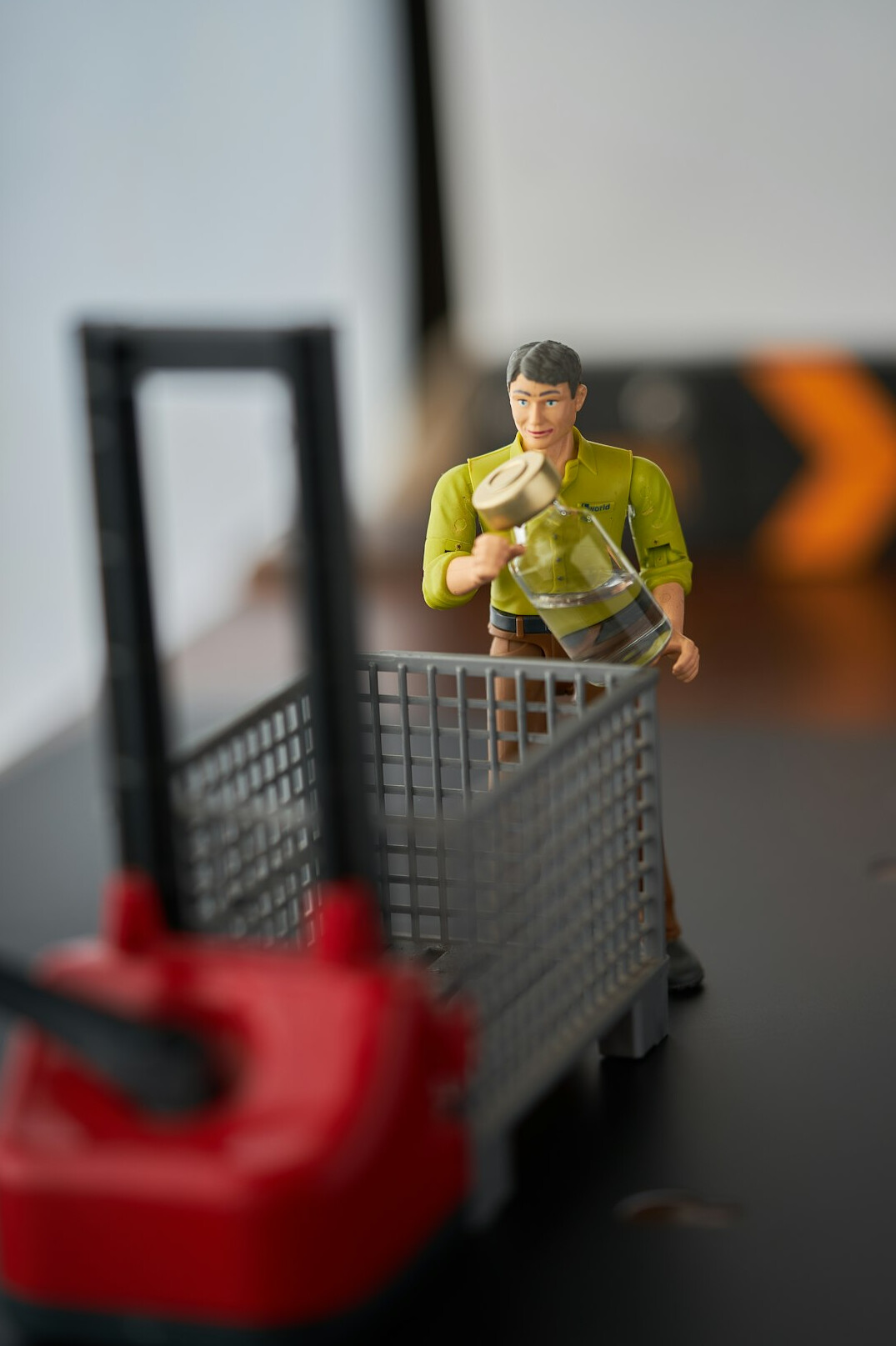 caught shoplifter with security