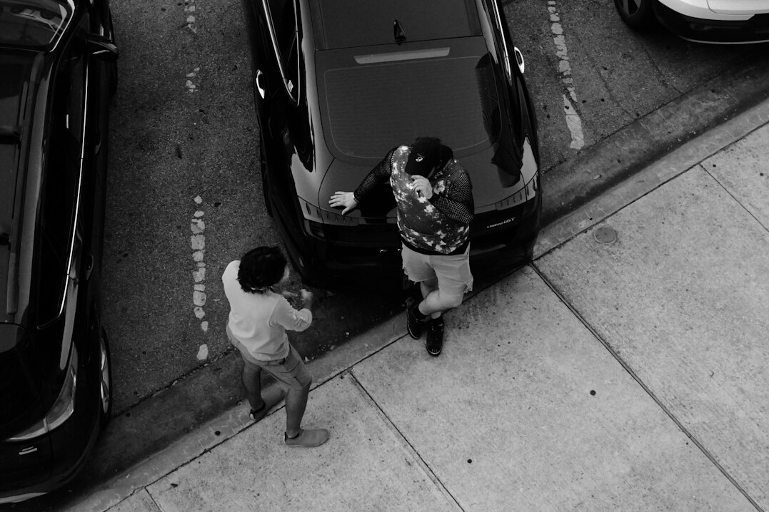 security camera footage of theft